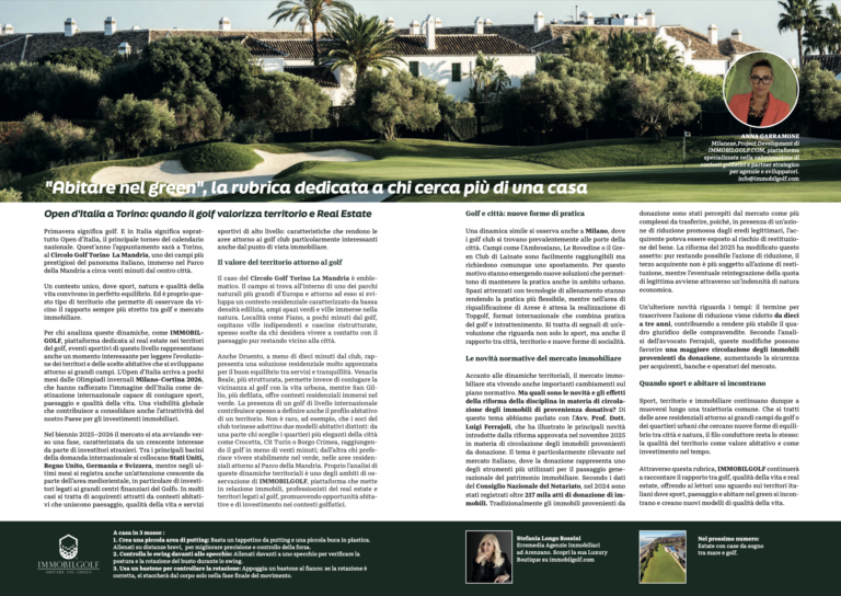 Golf Magazine, marzo 2026