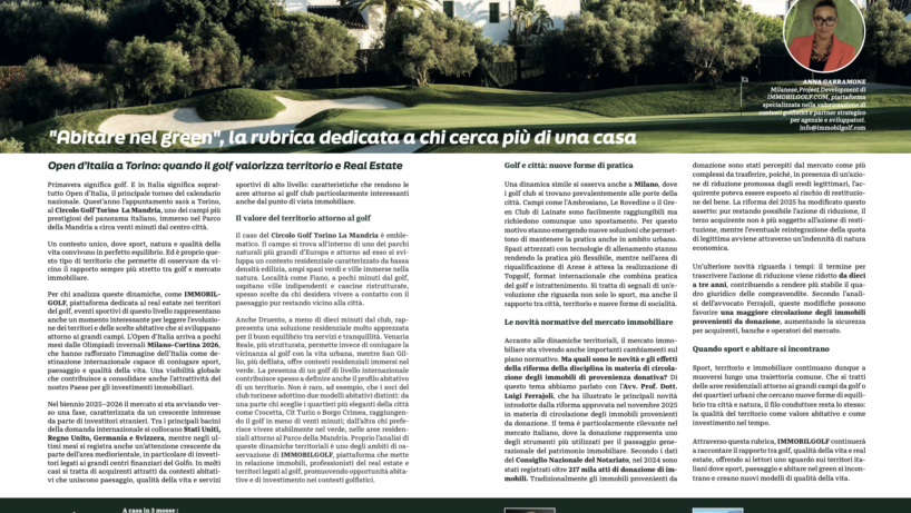 Golf Magazine, marzo 2026