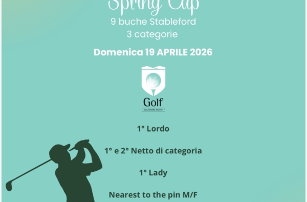 Domenica 19 aprile 2026 appuntamento al Golf Galzignano Resort
